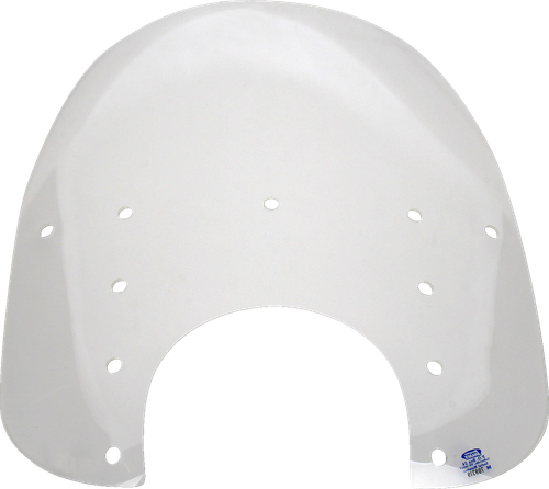 MEMPHIS SHADES MEP3210 Fats Windshield - 17" - Clear - 17" Clear