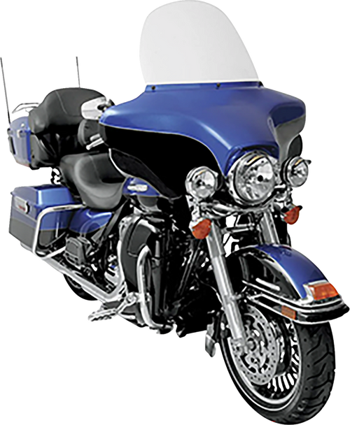 MEMPHIS SHADES MEP8139 Windshield - 15" - Solar - '96-'13 FLHT - 15" Solar '96-'13 FLHT