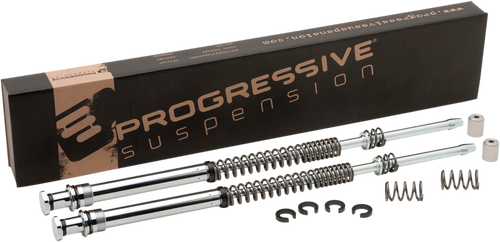 PROGRESSIVE SUSPENSION 31-2504 Monotube Cartridge Fork Kit - 41 mm Lowering