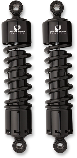 PROGRESSIVE SUSPENSION 412-4209C 412 Series Cruiser Shocks — Standard/Heavy Duty - 12.5" 412 Cruiser Series Chrome Standard/Heavy Duty
