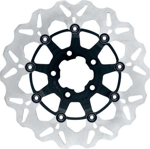 GBRAKES GBDU002 Wave® Brake Rotors - Rear Black