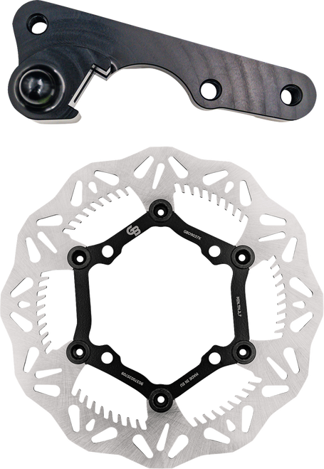 GBRAKES GBDOS8 Wave® Brake Rotor Kit With Bracket - Floating 270 mm