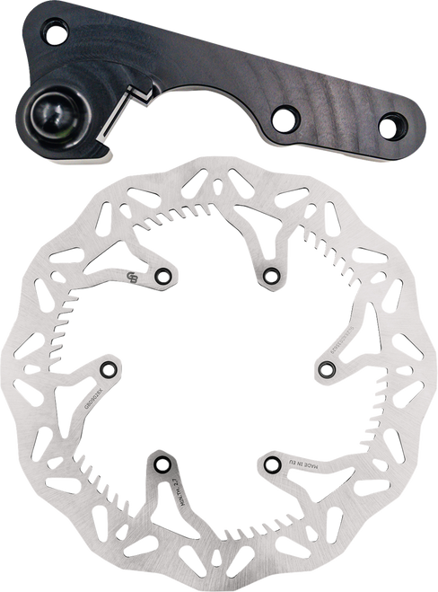 GBRAKES GBDOS215 Wave® Brake Rotor Kit With Bracket - Solid Mount 270 mm