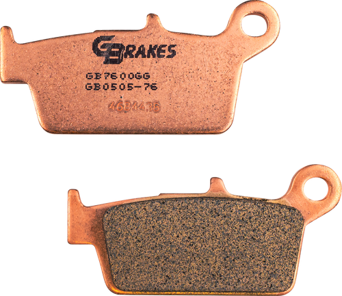 GBRAKES GB0505-76 HH Sintered Brake Pads - Sintered Rear