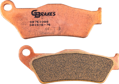 GBRAKES GB0516-76 HH Sintered Brake Pads - Sintered Front/Rear
