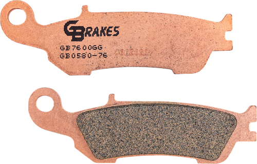 GBRAKES GB0580-76 HH Sintered Brake Pads - Sintered Front