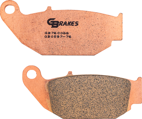 GBRAKES GB0597-76 HH Sintered Brake Pads - Sintered Rear