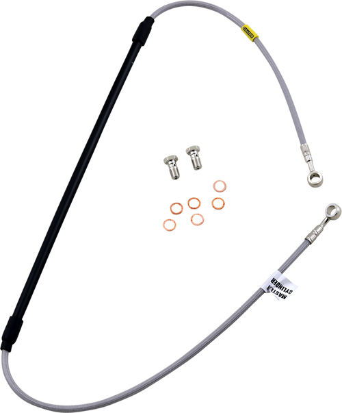 GBRAKES FK003D480-1 Complete Brake Line Kit - Stainless Steel
