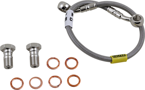 GBRAKES FK003D385R Brake Line Kit - Stainless Steel