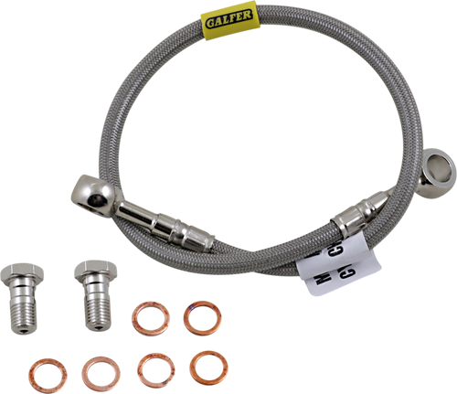 GBRAKES FK003D417R Brake Line Kit - Stainless Steel