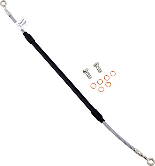 GBRAKES FK003D182R Complete Brake Line Kit - Stainless Steel