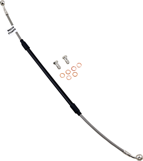 GBRAKES FK003D217R Complete Brake Line Kit - Stainless Steel