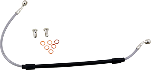 GBRAKES FK003D423R Complete Brake Line Kit - Stainless Steel