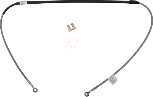 GBRAKES FK003D957-1 Complete Brake Line Kit - Stainless Steel