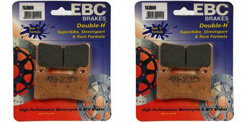 Ebc Hh Brake Pads Fa390Hh Front 2 Sets  Non Abs & Abs
