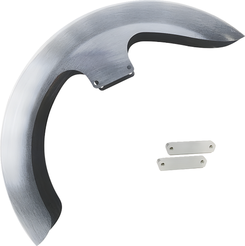 PAUL YAFFE BAGGER NATION PYO:THICKY21-14L-S Thicky Front Fender - 21" Wheel - With Satin Adapters - HD - Touring/Trike - 21" Wheel With Satin Adapters HD Touring/Trike