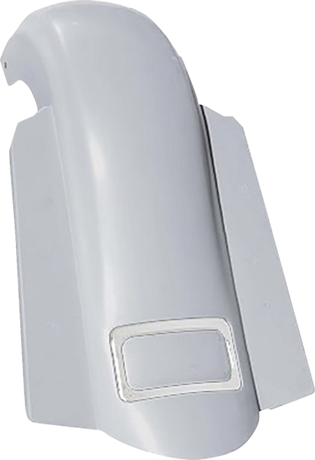 PAUL YAFFE BAGGER NATION PYO:RF-SS-C Short Sport Rear Fender - With Chrome Plate Frame - HD Touring '14-'26 - With Chrome Plate Frame HD Touring '14-'26