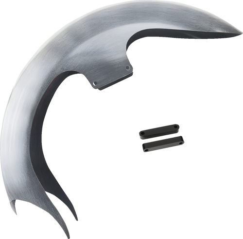PAUL YAFFE BAGGER NATION TALON-OEM-23CVO-B Talon Front Fender - OEM - 19" Wheel - With Black Adapters - OEM 19" Wheel With Black Adapters
