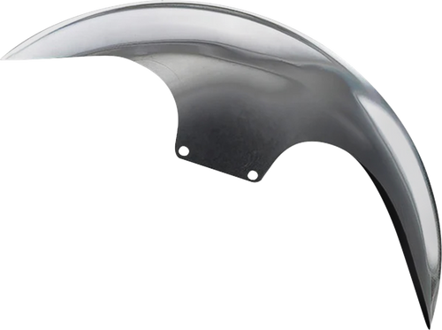 PAUL YAFFE BAGGER NATION PYO:CAFE-19-18SG-B Cafe Front Fender - 18" Wheel - With Inverted Fork Adapters - Debris Guards - HD Softail - 18" Wheel With Inverted Fork Adapters Debris Guards HD Softail