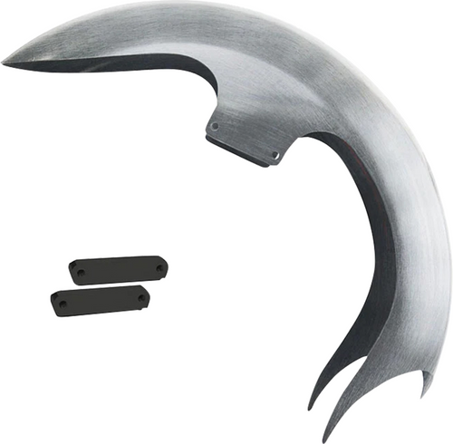 PAUL YAFFE BAGGER NATION PYO:TALON21-14L-B Talon Front Fender - 21" Wheel - With Black Adapters - HD Touring - 21" Wheel With Black Adapters HD Touring