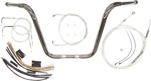 MAGNUM SHIELDING 38825-112 1-1/4" Caliber Handlebar Installation Kit - Sterling Chromite II®