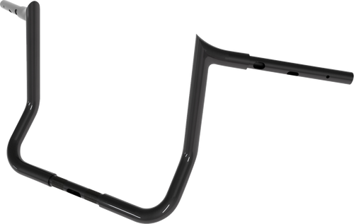 MAGNUM SHIELDING 4HB-2414 1-1/4" Viking Handlebar - Bagger - 14" - Black - Bagger 14" Black