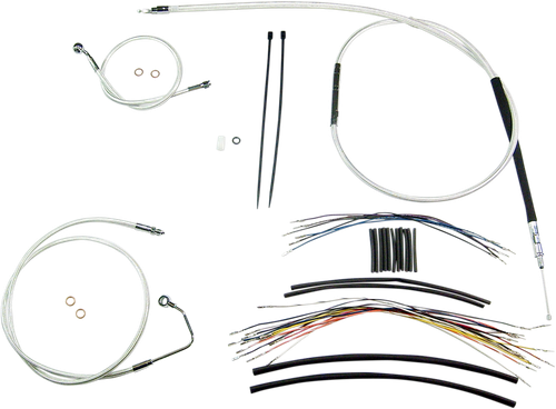 MAGNUM SHIELDING 387363 Sterling Chromite II® Upper Handlebar Installation Kit - 18"-20" - '08-'13 FLH - 18"-20" '08-'13 FLH