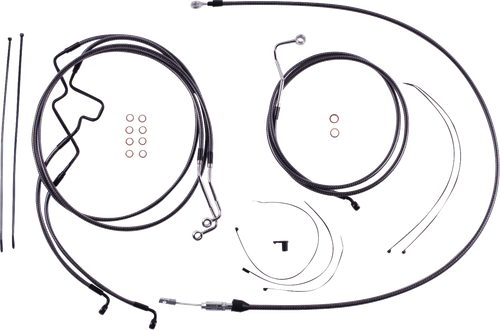 MAGNUM SHIELDING 7871228 KARBONFIBR Designer Handlebar Installation Kit - 8" - '21-'22 FLHR - 8" '21-'22 FLHR