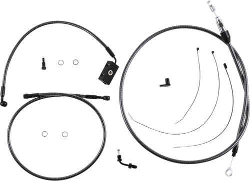 MAGNUM SHIELDING 7871256 KARBONFIBR Designer Handlebar Installation Kit - 6" - '18-'24 Softail - 6" '18-'24 Softail