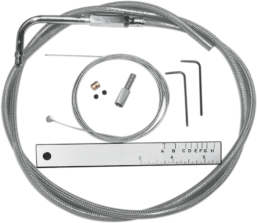 MAGNUM SHIELDING 394529 BYO™ Build Your Own™ Control Cable Kit - Idle - 90° - Stainless Steel - Idle 90° Stainless Steel
