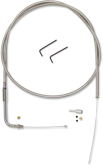 MAGNUM SHIELDING 393539 BYO™ Build Your Own™ Control Cable Kit - Throttle/Idle - Stainless Steel - Throttle/Idle Stainless Steel