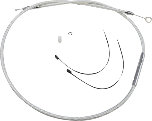 MAGNUM SHIELDING 32124HE High-Efficiency Braided Sterling Chromite II® Clutch Cable - 66-11/16"