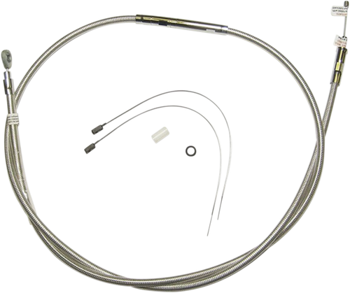 MAGNUM SHIELDING 522814 High-Efficiency Polished Stainless Clutch Cable - 70-11/16"