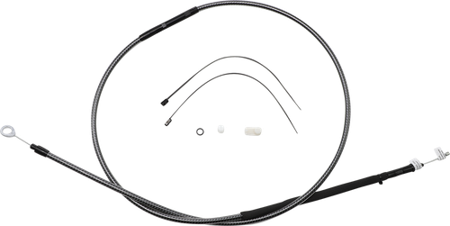 MAGNUM SHIELDING 722816 High-Efficiency Polished KARBONFIBR Clutch Cable - 72-11/16"
