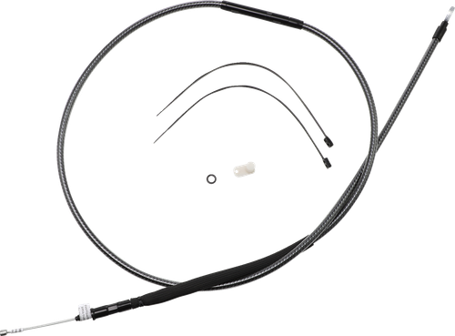 MAGNUM SHIELDING 72238HE High-Efficiency Polished KARBONFIBR Clutch Cable - 70-11/16"