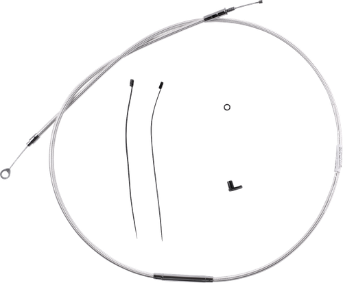 MAGNUM SHIELDING 3236-69 Redesigned Braided Sterling Chromite II® Clutch Cable - 69-3/4"