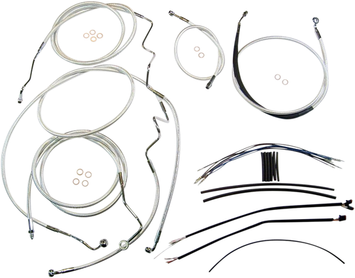 MAGNUM SHIELDING 387871 Sterling Chromite II® Designer Handlebar Installation Kit - 12"-14" - '17-'20 FLTR - 12"-14" '17-'20 FLTR