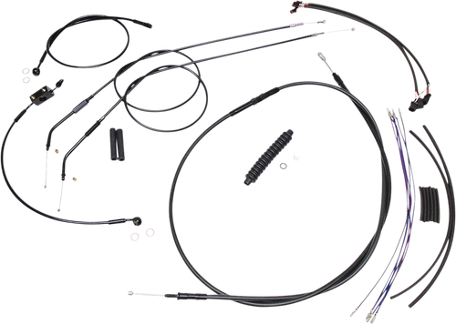 MAGNUM SHIELDING 486672 XR Handlebar Installation Kit - 10"-12" Ape Hangers - '14-'22 Sportster - Black - 10"-12" Ape Hangers '14-'22 Sportster Black