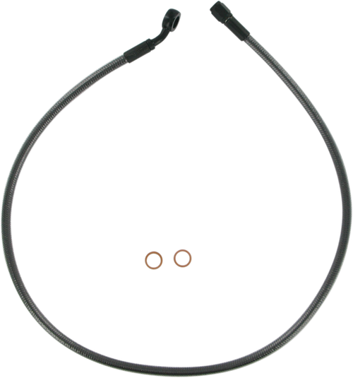 MAGNUM SHIELDING 47129 Brake Line - 10 mm-35° - 29" - Black Pearl - 10 mm-35° 29" Black Pearl