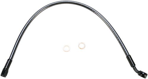 MAGNUM SHIELDING 47117 Brake Line - 10mm-35° - 17" - Black Pearl - 10mm-35° 17" Black Pearl