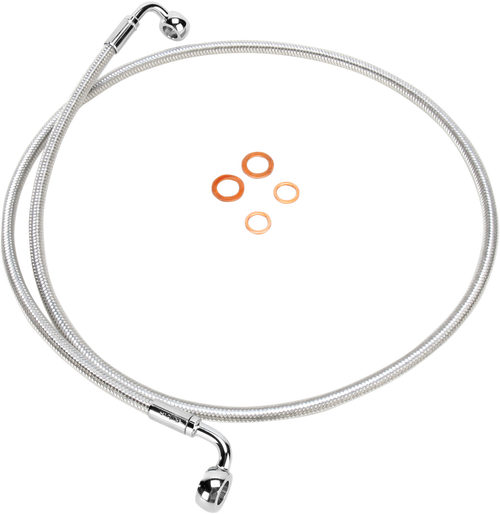 MAGNUM SHIELDING 36242SW Brake Line - 90/90° - 42" - Sterling Chromite II - 90/90° 42" Sterling Chromite II