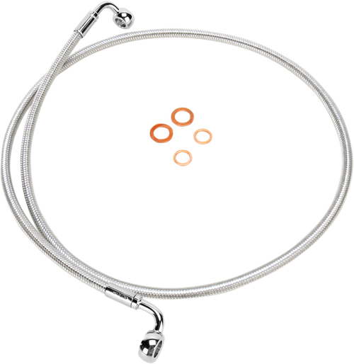 MAGNUM SHIELDING 36254SW Brake Line - 90/90° - 54" - Sterling Chromite II - 90/90° 54" Sterling Chromite II