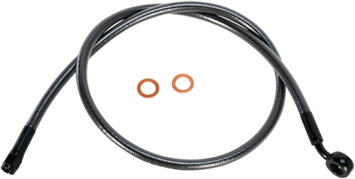 MAGNUM SHIELDING AS47934 Brake Line - 7/16"-35° - 34" - Black Pearl - 7/16"-35° 34" Black Pearl