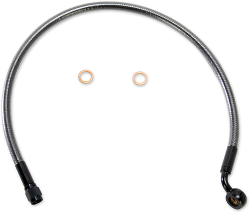 MAGNUM SHIELDING AS47120 Brake Line - 10mm-35° - 20" - Black Pearl - 10mm-35° 20" Black Pearl