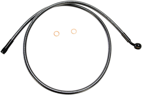 MAGNUM SHIELDING AS47142 Brake Line - 10 mm-35° - 42" - Black Pearl - 10 mm-35° 42" Black Pearl