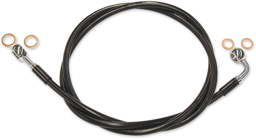 MAGNUM SHIELDING SBC0604-43 Brake Line - XR - EZ Align - Black - XR EZ Align Black