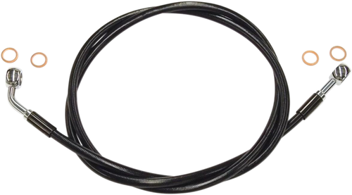 MAGNUM SHIELDING SBC0607-44 Brake Line - XR - EZ Align - Black - XR EZ Align Black
