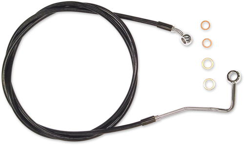 MAGNUM SHIELDING SBC1401-74 Brake Line - Upper - XR - Black - Upper XR Black