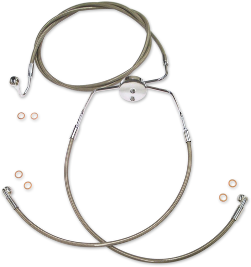 MAGNUM SHIELDING SSC1110-00 Brake Line - XR - Lower - Stainless Steel - XR Lower Stainless Steel