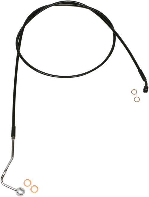 MAGNUM SHIELDING SBB1401-68 Brake Line - Upper - XR - Black - Upper XR Black